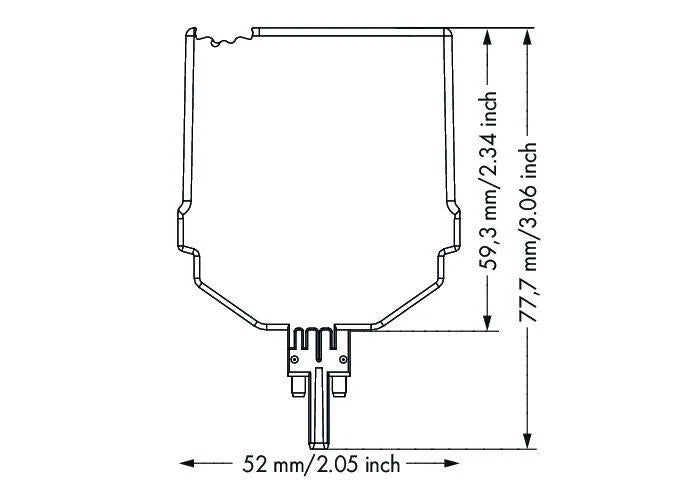 2042-3839 WAGO Módulo con relé; Tensión nominal de entrada 24V ‚¬¦ 230V AC/DC; 1 inversor; Corriente permanente límite 4 A; Indicador de estados, verde; 15 mm ancho de montaje