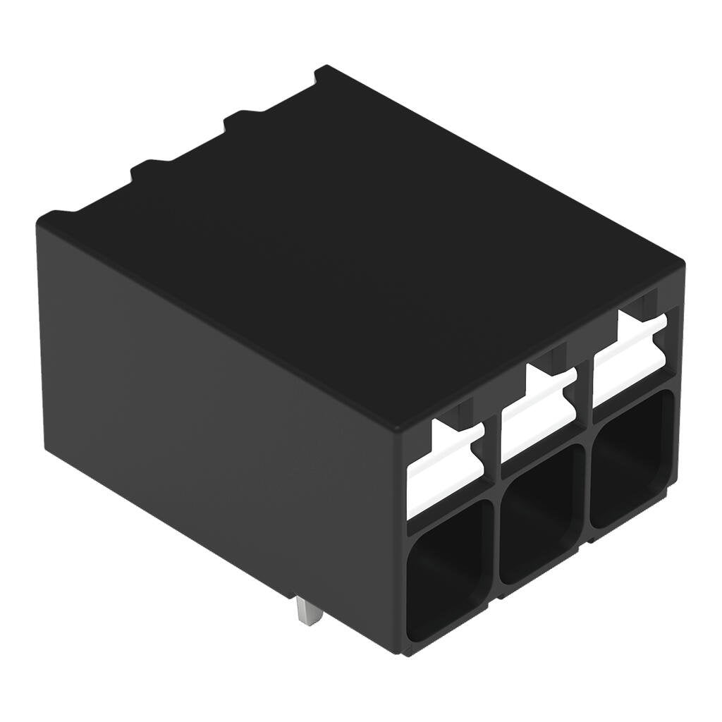 2086-1223/300-000 WAGO Borna para placas de circuito impreso THR; Negro