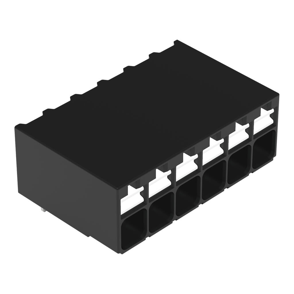 2086-1226/300-000 WAGO Borna para placas de circuito impreso THR; Negro