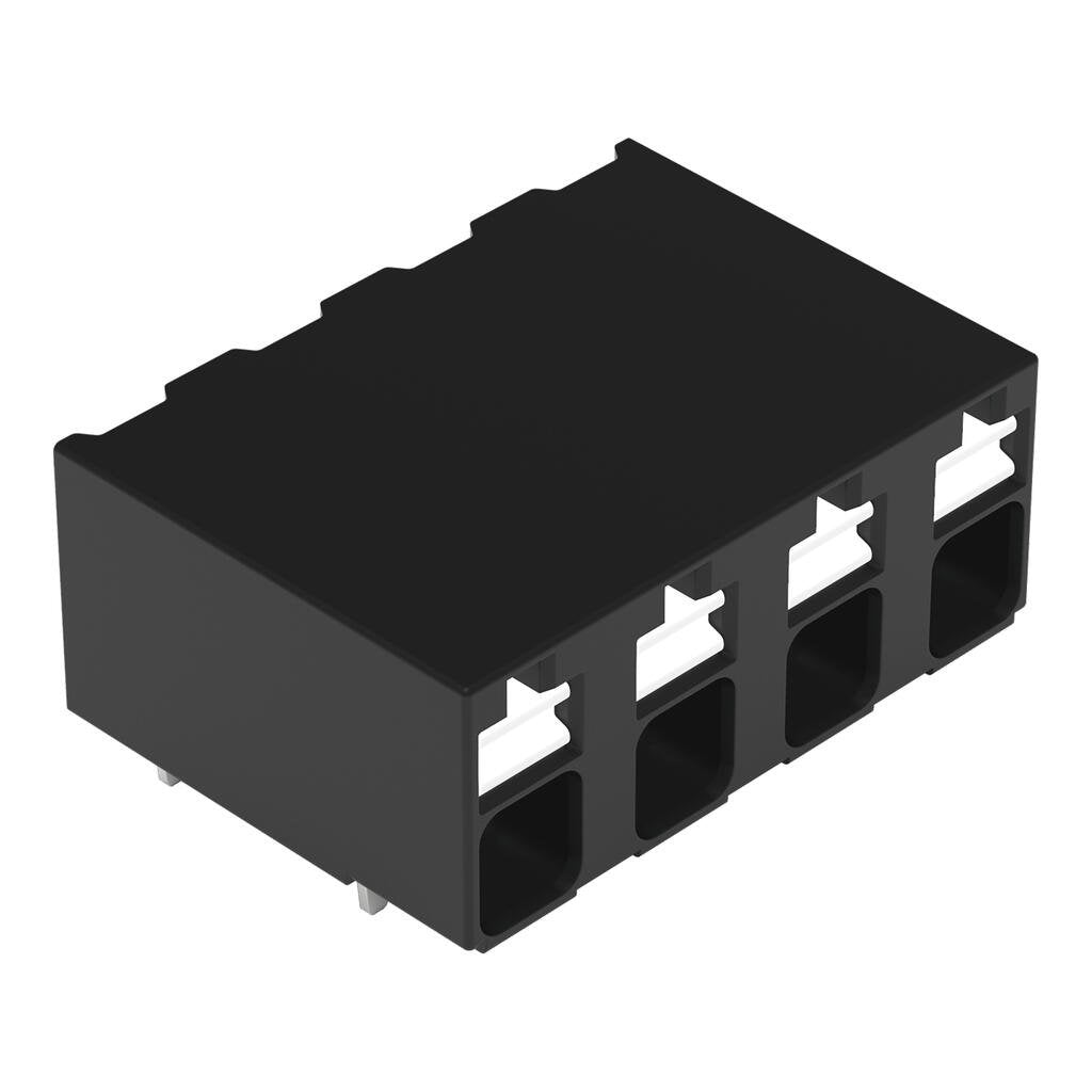 2086-3204/300-000 WAGO Borna para placas de circuito impreso THR; Negro
