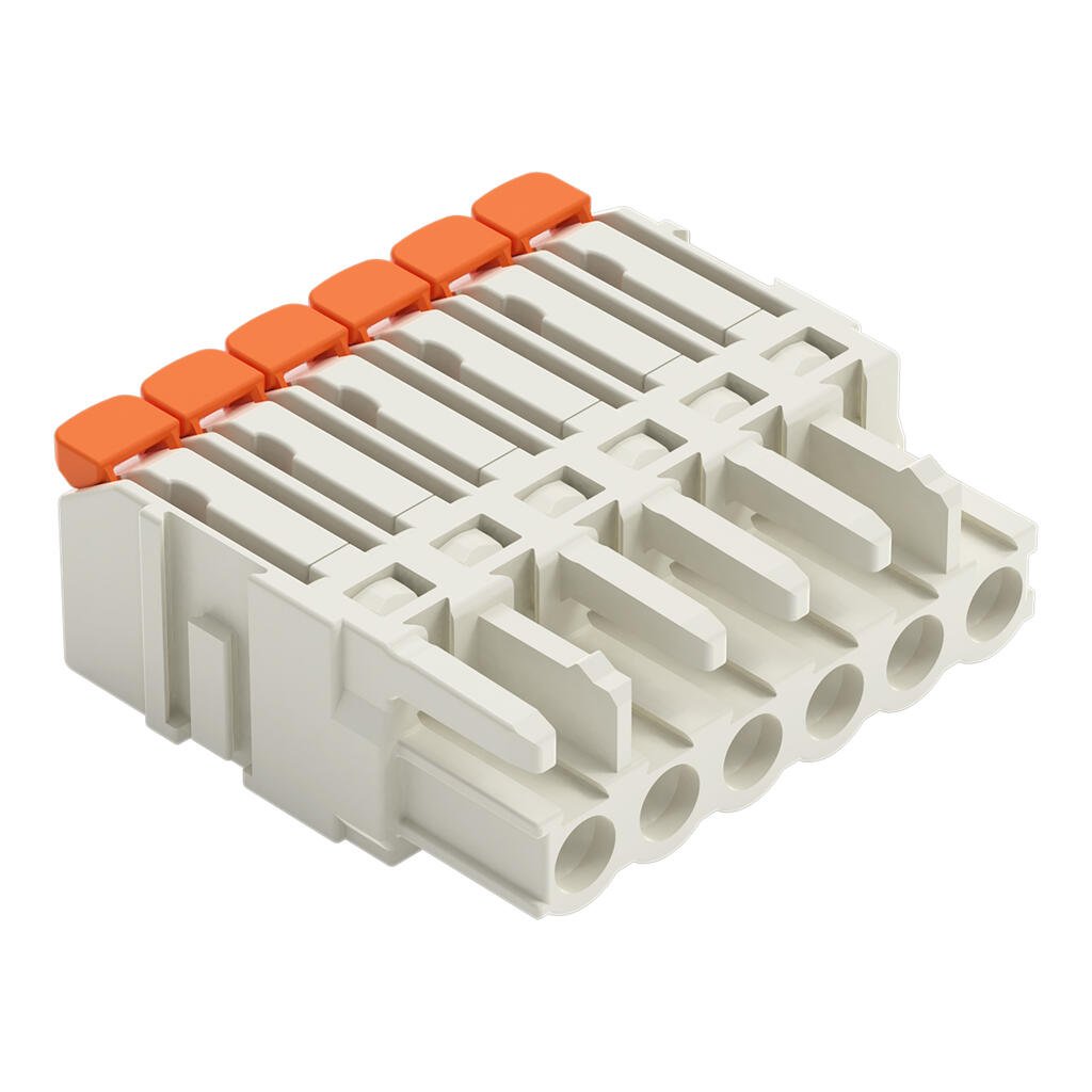 2721-1107/326-000 WAGO Conector hembra para 1 conductor; Palanca