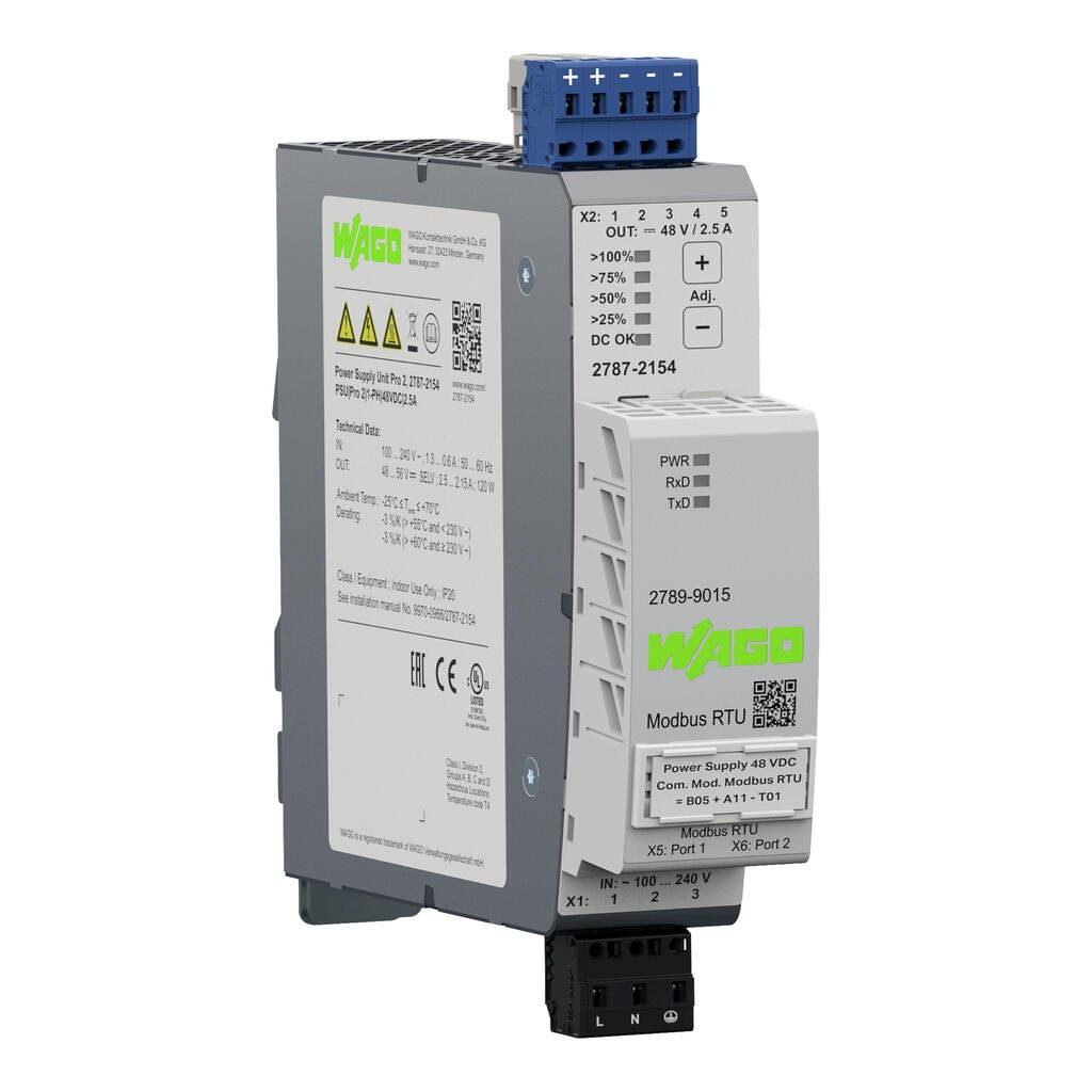 2787-2154 WAGO Fuente de alimentación; Pro 2; monofásico; 48V DC