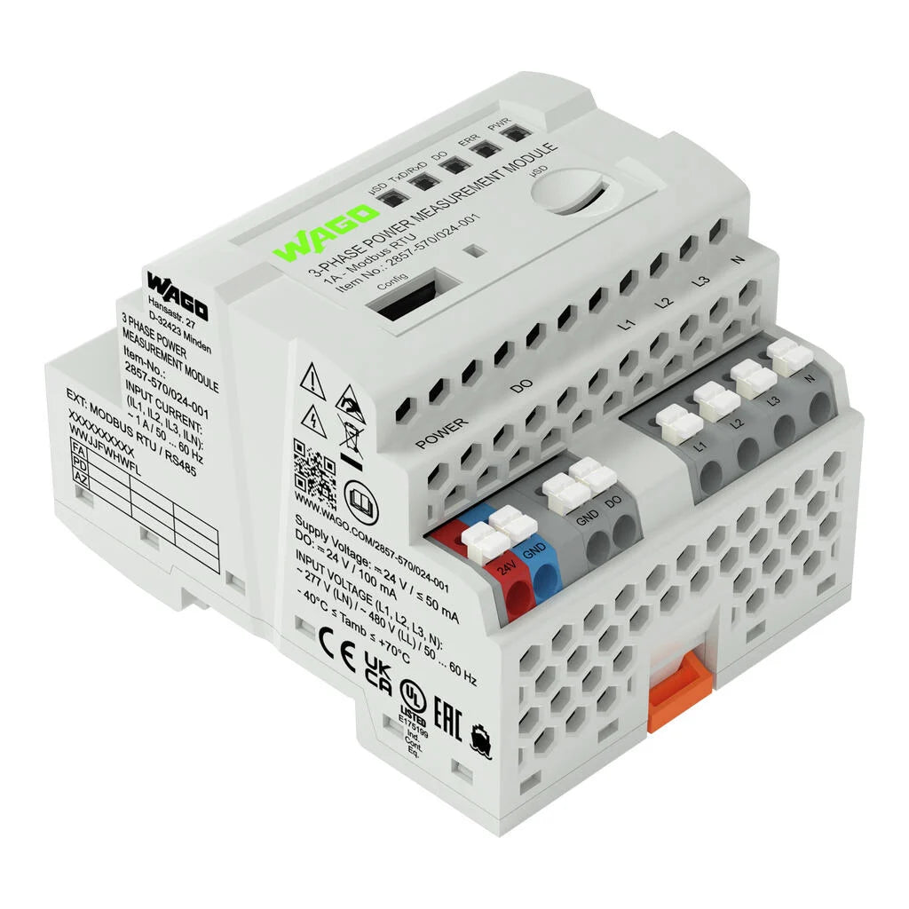 2857-570/024-000 WAGO Convertidor de potencia de 3 fases