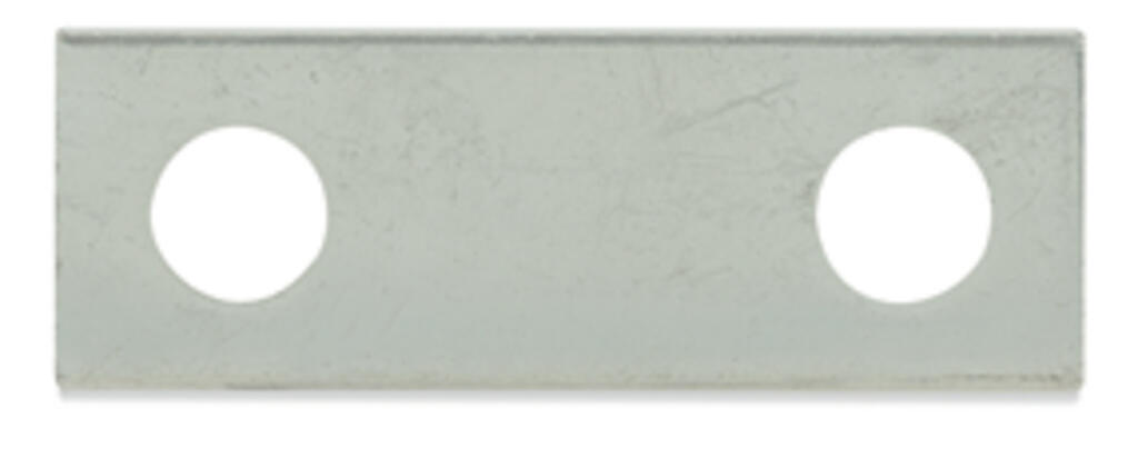 884-3542 WAGO Puente; para tornillos roscados M6; 2 polos; colores plateados