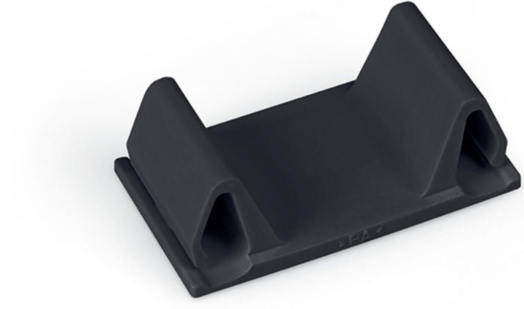 890-644 WAGO Pieza terminal; 4 polos; Negro