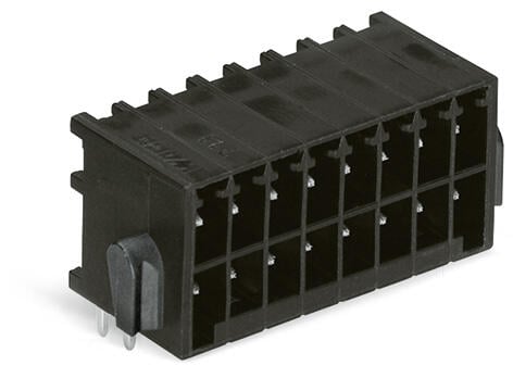 713-1437/037-000 WAGO Conector macho THT, 2 líneas; 34 polos; negro