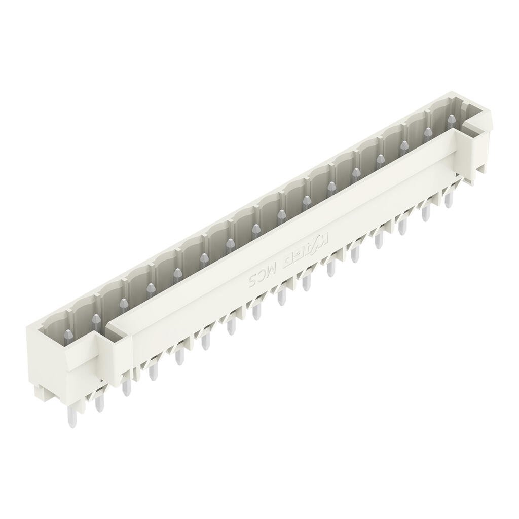 721-146/001-000 WAGO Conector macho THT; 16 polos; gris claro