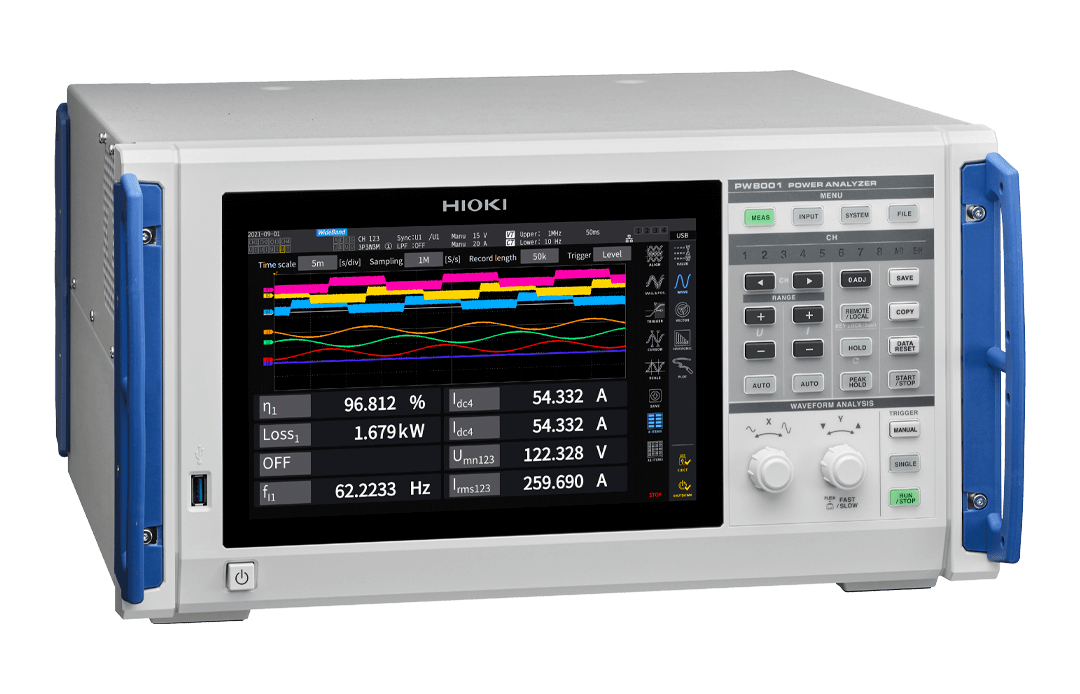 PW8001-02 HIOKI Analizador de potencia W D/A Salida
