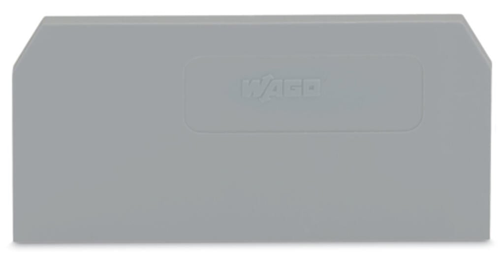 279-325 WAGO Placa final e intermedia; espesor 2 mm; Gris