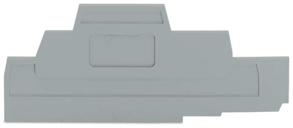 280-305 WAGO Placa final e intermedia; espesor 2,5 mm; Gris