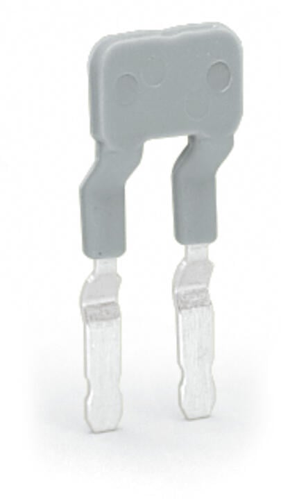 711-198 WAGO Puente; con entrada del conductor; 2 polos; gris