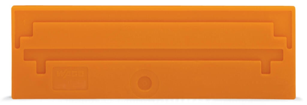 283-353 WAGO Separador; espesor 2 mm; sobresaliente; Naranja