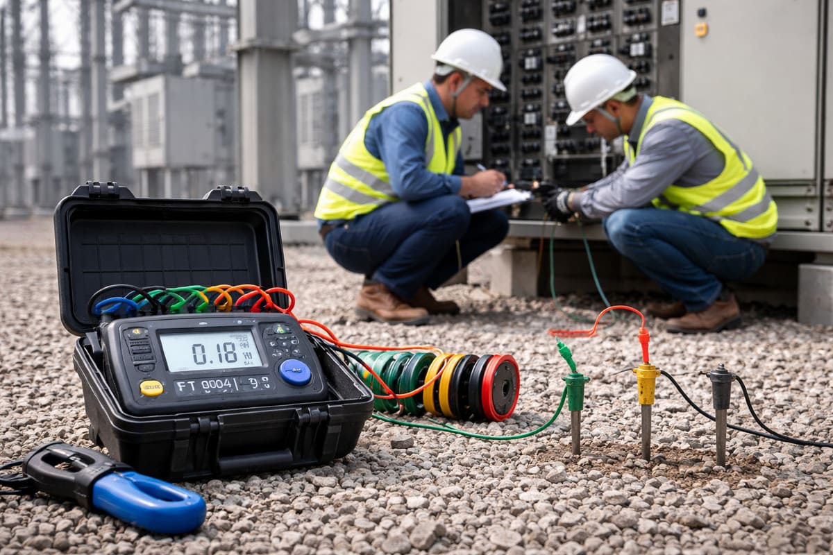 Telurómetro HIOKI FT6041-91: Probador de Tierras Profesional – Indeq México