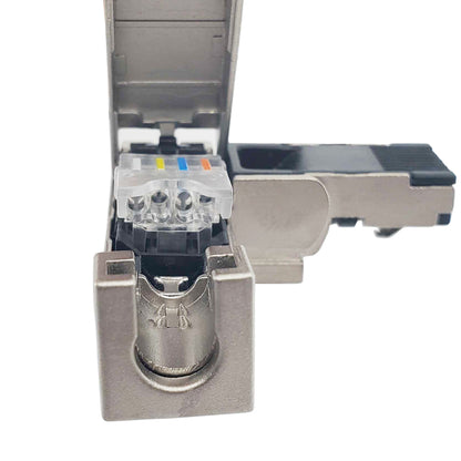 114030004 Connector RJ45 Plug Fast Connect 90°