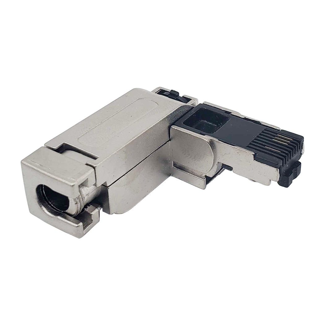114030004 Connector RJ45 Plug Fast Connect 90°