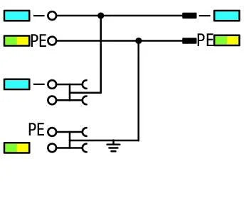 2020-5377/102-000 WAGO Borna de alimentación de actuadores, 3 conductores; para actuadores de conmutación (positiva) PNP; con contacto a tierra directo; 1 mm²; Push-in CAGE CLAMP®; 1,00 mm²; naranja