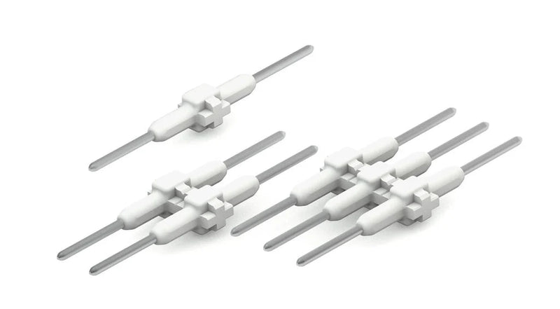 2059-902/021-000 WAGO Elemento de conexión; Paso 3 mm; 2 polos; Longitud 20,5mm; blanco