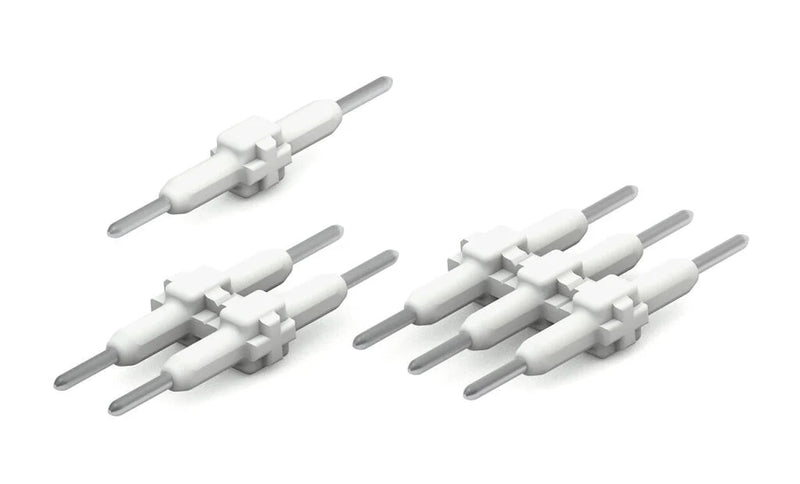 2059-902 WAGO Elemento de conexión; Paso 3 mm; 2 polos; Longitud 15,3mm; blanco