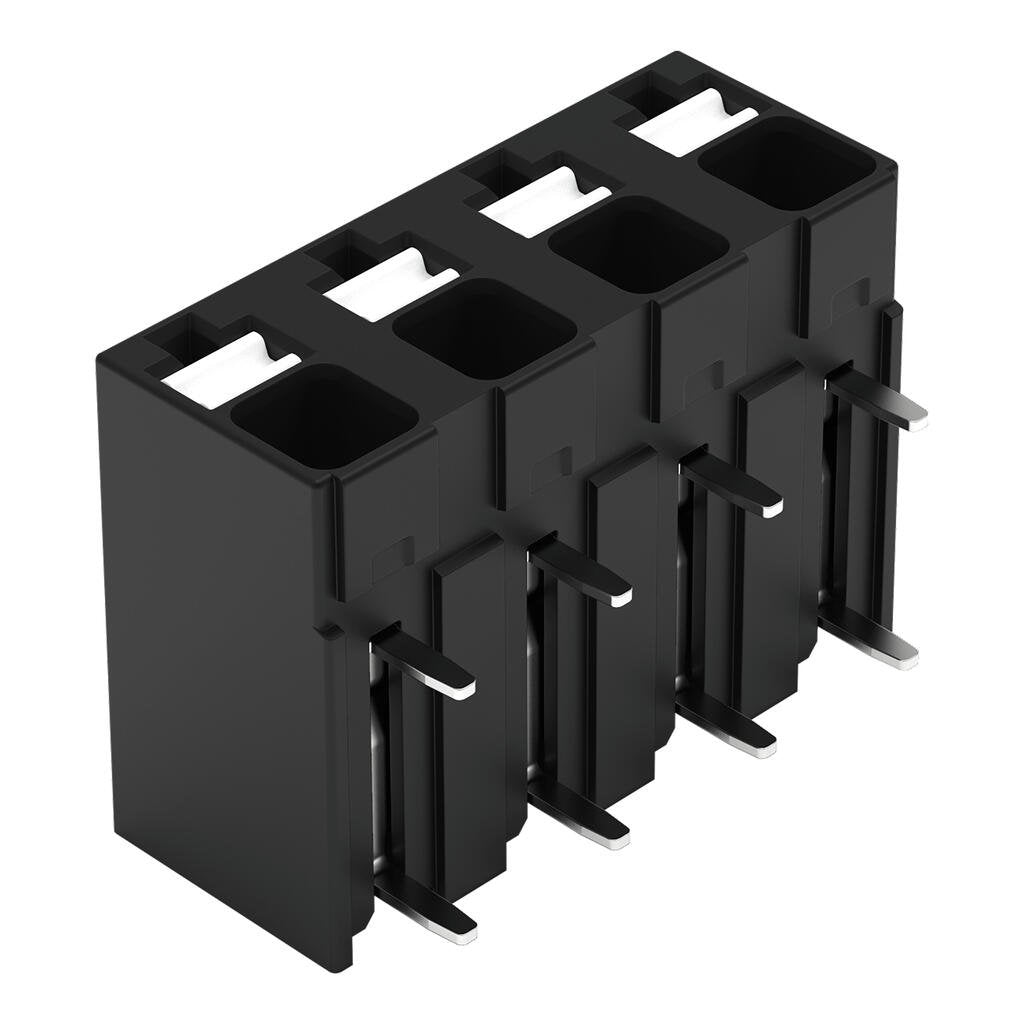 2086-3204/300-000 WAGO Borna para placas de circuito impreso THR; Negro