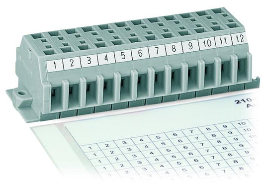 210-333/600-103 WAGO Etiquetas con impresión 6 mm*82 mm blanco
