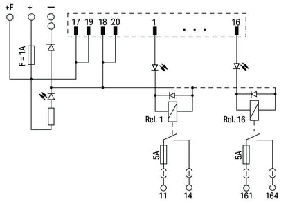 704-5074 WAGO Módulo de transmisión para cableado de sistema