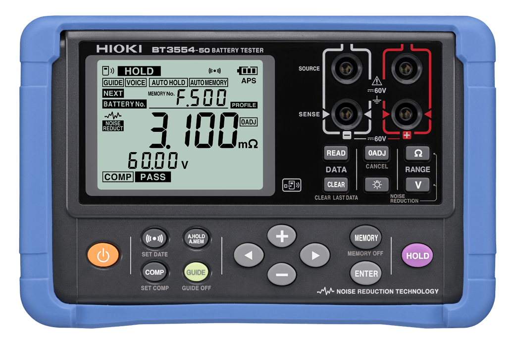 BT3554-50 HIOKI Probador de baterí­a (Cable tipo pin no incluido)