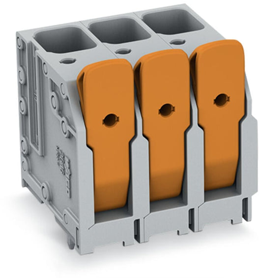 2616-3102/020-000 WAGO Borna para placas de circuito impreso; 2 polos; Gris