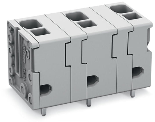 2624-3503 WAGO Borna para placas de circuito impreso; 3 polos; Gris
