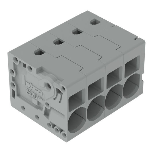 2626-1102/020-000 WAGO Borna para placas de circuito impreso; 2 polos; Gris