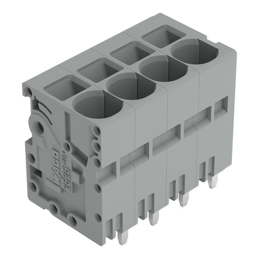 2626-3102/020-000 WAGO Borna para placas de circuito impreso; 2 polos; Gris