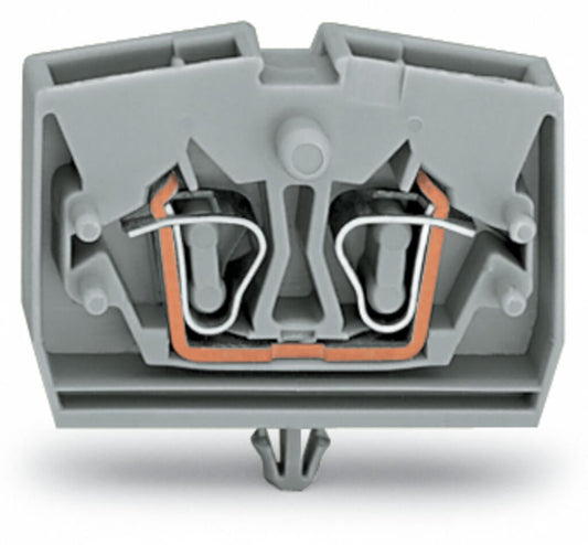 264-311 WAGO Borna para 2 conductores; 1 polo; Gris