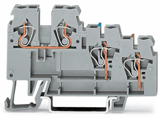 270-560 WAGO Borna de sensores para 3 conductores; Gris