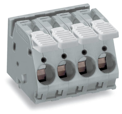 2716-153 WAGO Borna para placas de circuito impreso; 3 polos; Gris