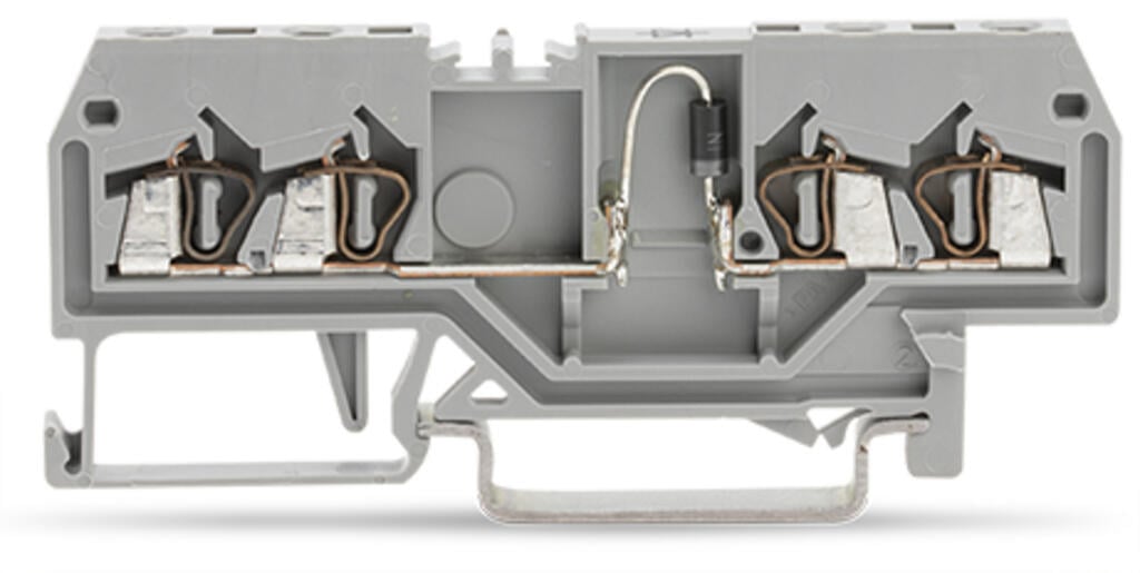 279-815/281-411 WAGO Borna para componentes; Gris