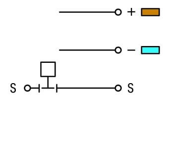 280-561 WAGO Borna de sensores para 3 conductores; Gris