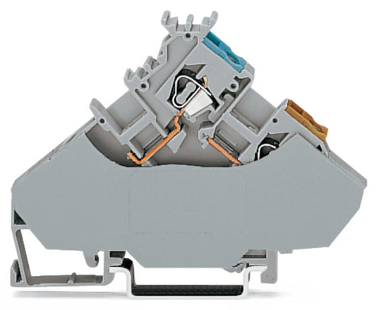 280-567 WAGO Borna de alimentación de sensores para 3 conductores; Gris