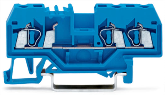 280-684 WAGO Borna de paso para 3 conductores; Azul