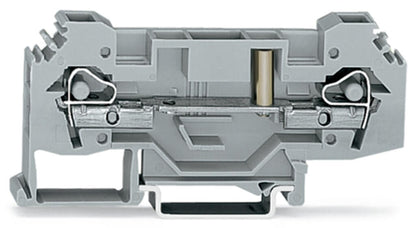 282-133 WAGO Borna de paso para 2 conductores; Gris
