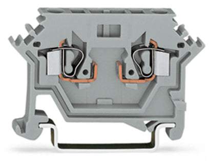 280-616 WAGO Bornas base para 2 conductores; Gris