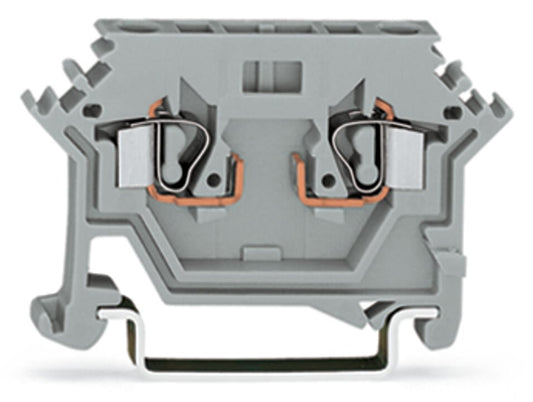 280-616 WAGO Bornas base para 2 conductores; Gris