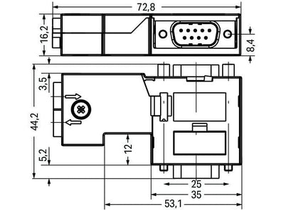 Conector-de-bus-de-campo-PROFIBUS_750-972