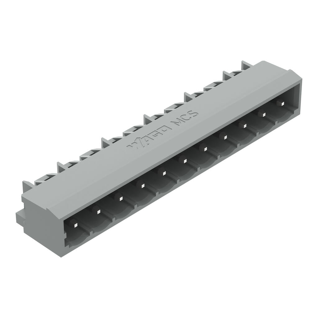 231-471/001-000 WAGO Conector macho THT; 11 polos; Gris