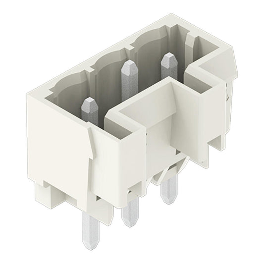 721-180/001-000 WAGO Conector macho THT; Pin soldable de 1,2 x 1,2 mm; recta; Paso 5 mm; 20 polos; Gris claro