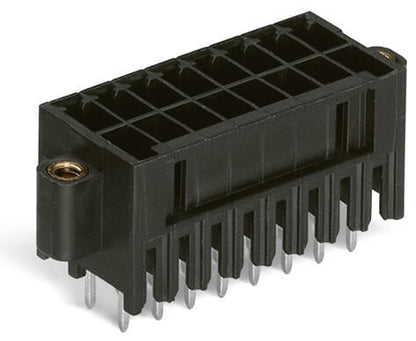 713-1404/107-000 WAGO Conector macho THT, 2 líneas; 8 polos; negro