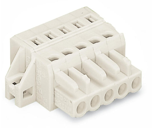 721-102/031-000 WAGO Conector hembra para 1 conductor; gris claro