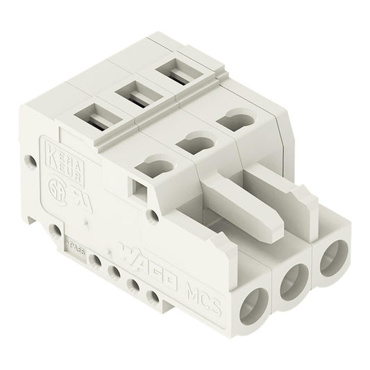721-103/026-000 WAGO Conector hembra para 1 conductor; gris claro