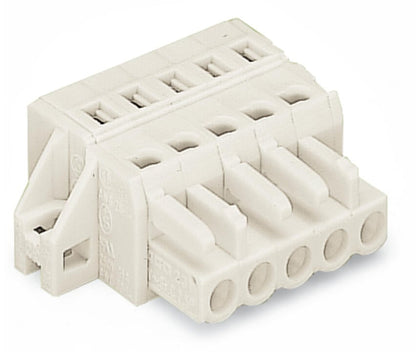 721-107/031-000 WAGO Conector hembra para 1 conductor; gris claro