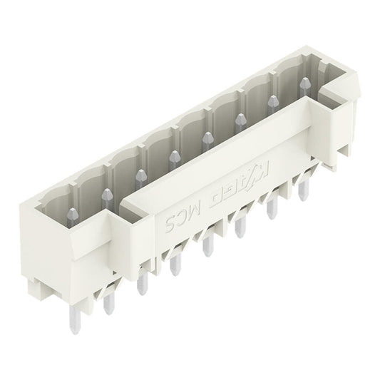 721-138/001-000 WAGO Conector macho THT; 8 polos; gris claro