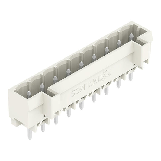 721-139/001-000 WAGO Conector macho THT;  9 polos; gris claro