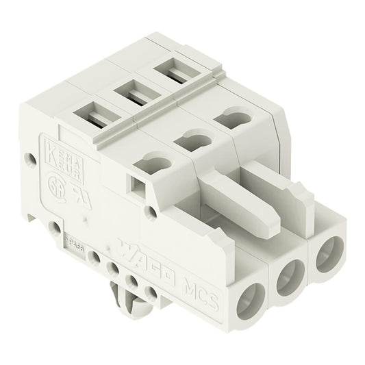 721-103/008-000 WAGO Conector hembra para 1 conductor; gris claro